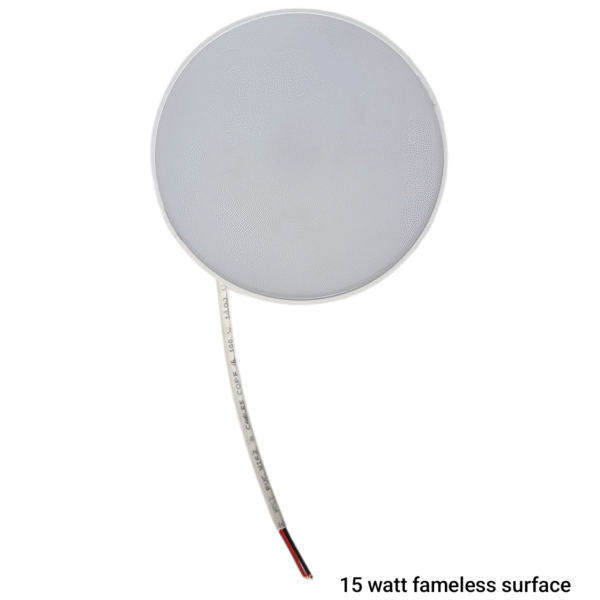 15 WATT FRAMELESS SURFACE