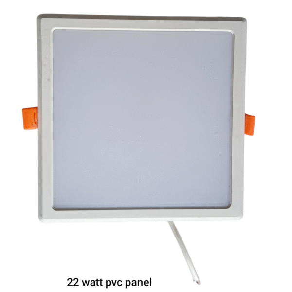 22 WATT PVC PANEL SQUARE LIGHT (3 IN 1)