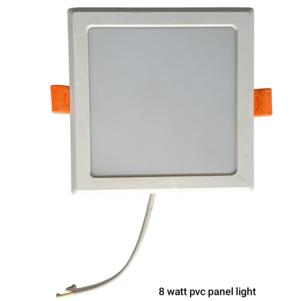 8 WATT PVC PANEL SQUARE LIGHT (3 IN 1)