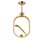 Elegant Bird-Shaped LED Pendant Light