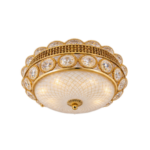 Luxury Crystal Flush Mount Ceiling Light