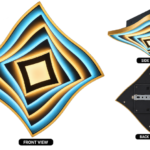 Modern Geometric LED Ceiling Light