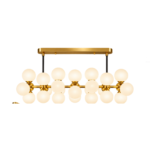 Modern Globe Ball LED Hanging Chandelier